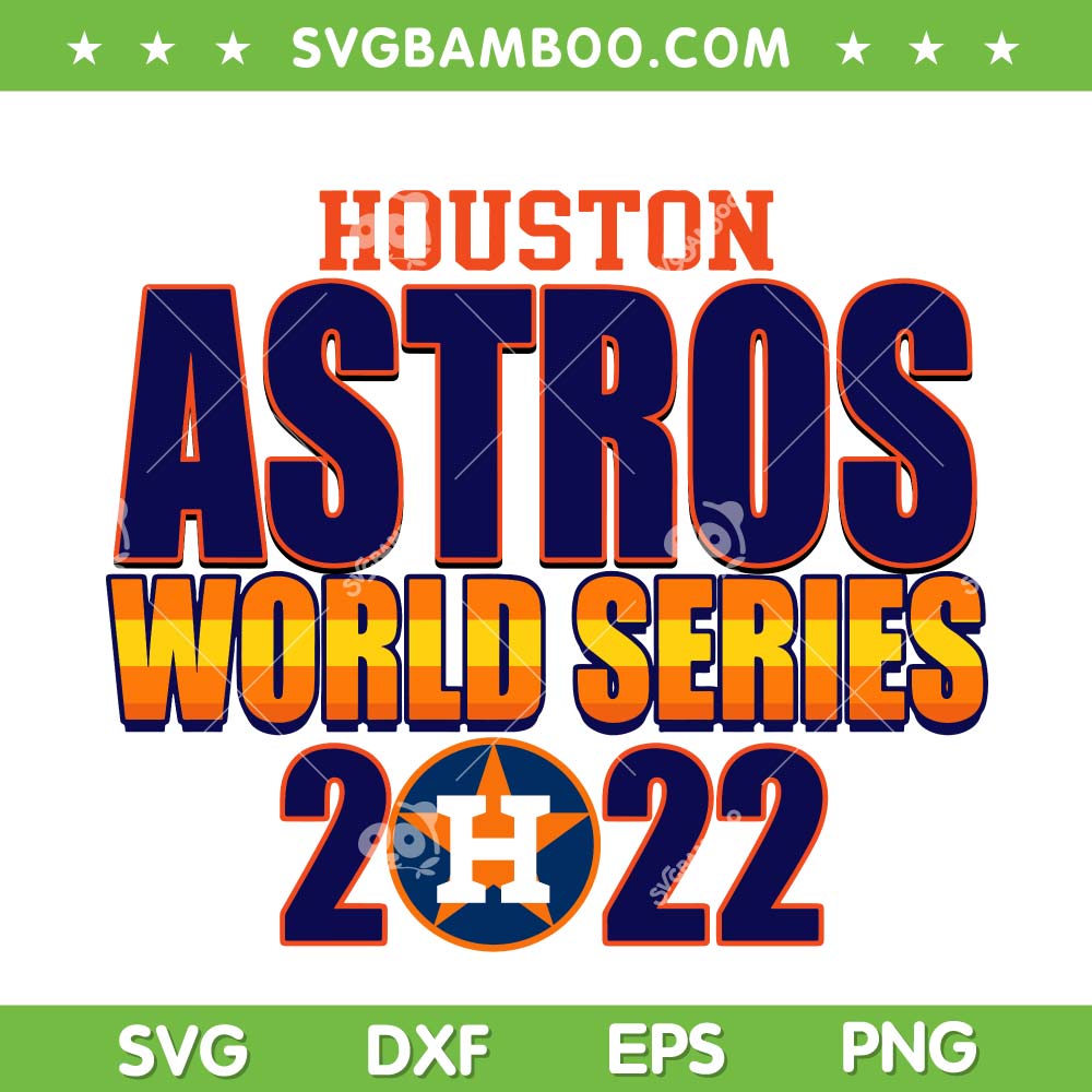 Houston Baseball World Series 2022 SVG, Astro Baseball