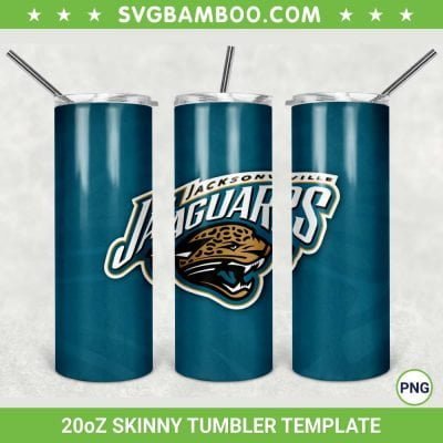 Jacksonville Jaguars 20oz Skinny Tumbler Template PNG, NFL Jacksonville Jaguars Tumbler Wrap PNG, NFL Football Tumbler Sublimation Design PNG Download Jacksonville Jaguars 20oz Skinny Tumbler Template PNG, NFL Jacksonville Jaguars Tumbler Wrap PNG, NFL Football Tumbler Sublimation Design PNG Download