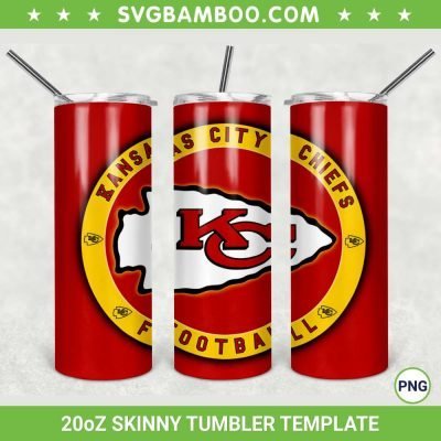Kansas City Chiefs 20oz Skinny Tumbler Template PNG, Kansas City Chiefs Football Tumbler Wrap PNG, NFL Logo Tumbler Sublimation Design PNG Download Kansas City Chiefs 20oz Skinny Tumbler Template PNG, Kansas City Chiefs Football Tumbler Wrap PNG, NFL Logo Tumbler Sublimation Design PNG Download