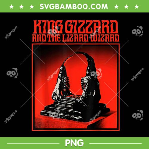 King Gizzards The Lizard Wizards PNG, King Gizzard Band PNG, King Gizzard New Album PNG, Design For Shirt
