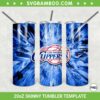 LA Clippers 20oz Skinny Tumbler Template PNG, Los Angeles Clippers Tumbler Wrap PNG, NBA Basketball Tumbler Sublimation Design PNG Download