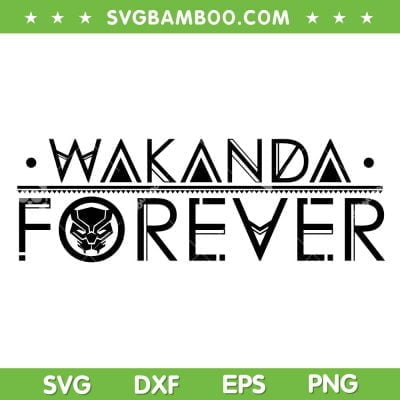 Marvel Black Panther SVG, Wakanda Forever Chest Graphic SVG, Marvel Wakanda Forever SVG DXF EPS PNG