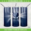 Memphis Grizzlies 20oz Skinny Tumbler Template PNG, NBA Memphis Grizzlies Tumbler Wrap PNG, Basketball Teams Tumbler Sublimation Design PNG Download