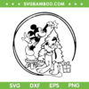 Mickey And Pluto Christmas SVG, Christmas Disney SVG, Pluto Christmas SVG DXF EPS PNG