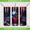 New York Giants 20oz Skinny Tumbler Template PNG, NFL Logo New York Giants Tumbler Wrap PNG, Football Team Tumbler Sublimation Design PNG Download
