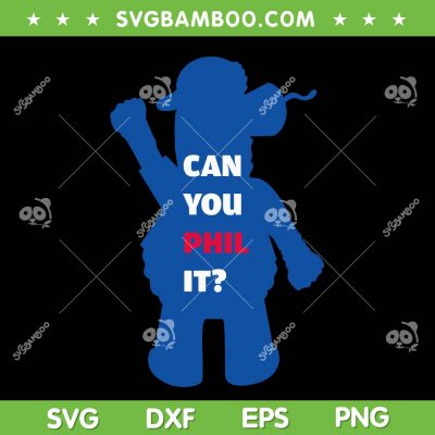 Philly Mascot Can You Fill It SVG, Womens Philly Baseball 2022 SVG, Philadelphia Mascot SVG DXF EPS PNG