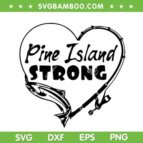 Pine Island Strong SVG, Floria Strong Icon SVG, Floria Pine Island SVG, Iconic Floria Pine Island SVG DXF EPS PNG