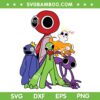 Rainbow Friends Premium SVG, Alien Roblox Rainbow Friends SVG, Colorful Rainbow Friends SVG DXF EPS PNG