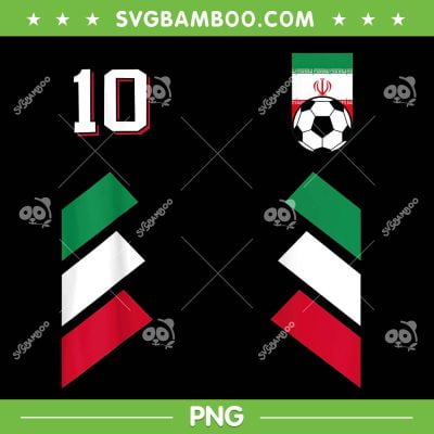 Retro 10 Iranian Football PNG, Iran Soccer World Cup PNG, Iran Soccer Team PNG, Football Team PNG