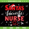 Santa Favorite Nurse SVG, Horror Christmas Favorite Nurse SVG, Chritsmas Santa Favorite Nurse SVG DXF EPS PNG Santa Favorite Nurse SVG, Horror Christmas Favorite Nurse SVG, Chritsmas Santa Favorite Nurse SVG DXF EPS PNG