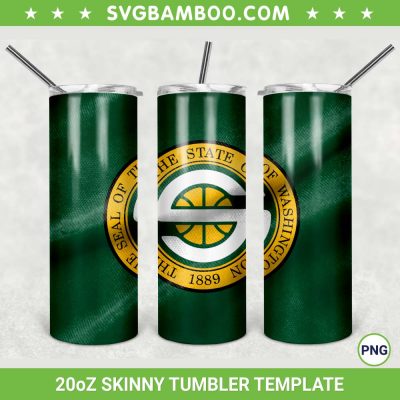 Seattle Supersonics 20oz Skinny Tumbler Template PNG, Seattle Supersonics Logo Tumbler Wrap PNG, Basketball Logo Tumbler Sublimation Design PNG Download Seattle Supersonics 20oz Skinny Tumbler Template PNG, Seattle Supersonics Logo Tumbler Wrap PNG, Basketball Logo Tumbler Sublimation Design PNG Download