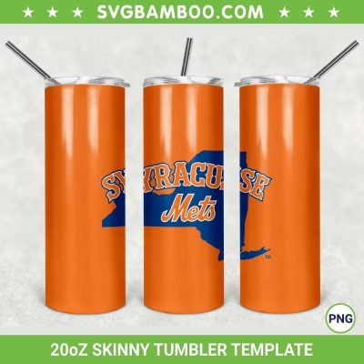 Syracuse Mets 20oz Skinny Tumbler Template PNG, MLB Syracuse Mets Tumbler Wrap PNG, MLB Logo Tumbler Sublimation Design PNG Download Syracuse Mets 20oz Skinny Tumbler Template PNG, MLB Syracuse Mets Tumbler Wrap PNG, MLB Logo Tumbler Sublimation Design PNG Download