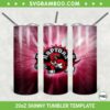 Toronto Raptors 20oz Skinny Tumbler Template PNG, Toronto Raptors Logo Tumbler Wrap PNG, Basketball Sports Tumbler Sublimation Design PNG Download