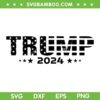 Trump 2024 Black Writing SVG, Anti Biden 2024 SVG, Donal Trump 2024 Cross Writing SVG DXF EPS PNG Trump 2024 Black Writing SVG, Anti Biden 2024 SVG, Donal Trump 2024 Cross Writing SVG DXF EPS PNG