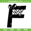 Letter F Costume SVG, Villain Alphabet SVG, Boys Matching Evil Alphabet SVG DXF EPS PNG Letter F Costume SVG, Villain Alphabet SVG, Boys Matching Evil Alphabet SVG DXF EPS PNG
