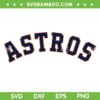 Vintage Retro Astros SVG, Astros Baseball Retro Logo SVG, Houston Baseball Retro Logo SVG DXF EPS PNG