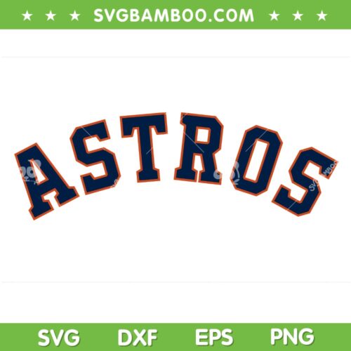 Vintage Retro Astros SVG, Astros Baseball Retro Logo SVG, Houston Baseball Retro Logo SVG DXF EPS PNG