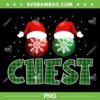 Buffalo Plaid Chest Nuts PNG, Chestnuts Family Couples PNG, Chest Santa Hat Christmas PNG