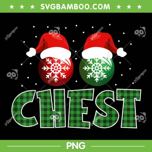 Buffalo Plaid Chest Nuts PNG, Chestnuts Family Couples PNG, Chest Santa Hat Christmas PNG