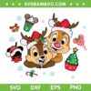 Chip And Dale Christmas Snacks SVG, Disney Merry Christmas Candy Coffee SVG, Xmas Chip And Dale Disney Charaters SVG DXF EPS PNG