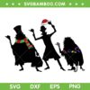 Disney Haunted Mansion Christmas SVG, Holiday Xmas Hitchhiking Ghosts SVG, Xmas Shadows Santa Hat SVG DXF EPS PNG Disney Haunted Mansion Christmas SVG, Holiday Xmas Hitchhiking Ghosts SVG, Xmas Shadows Santa Hat SVG DXF EPS PNG