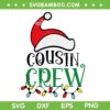 Family Cousin Crew Christmas Lights SVG, Santa Hat Cousin Crew SVG, Christmas 2022 SVG DXF EPS PNG Family Cousin Crew Christmas Lights SVG, Santa Hat Cousin Crew SVG, Christmas 2022 SVG DXF EPS PNG