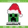 Minecraft Christmas 2022 SVG, Minecraft Creeper Santa Hat SVG, Merry Christmas SVG DXF EPS PNG Minecraft Christmas 2022 SVG, Minecraft Creeper Santa Hat SVG, Merry Christmas SVG DXF EPS PNG
