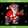 Santa Claus Baseball Catcher PNG, Santa Baseball Catcher PNG, Funny Santa Christmas PNG