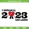 Sad Heart Y Empezar el 2023 SVG PNG, Bad Bunny Sad Heart 2023 SVG, New Year Bad Bunny DXF EPS SVG PNG Sad Heart Y Empezar el 2023 SVG PNG, Bad Bunny Sad Heart 2023 SVG, New Year Bad Bunny DXF EPS SVG PNG