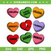 Bad Bunny Un San Valentin Sin Ti SVG PNG, Valentine Candy Hearts Can Glass SVG, Xoxo Valentine DXF EPS SVG PNG