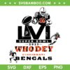 Bengals Super Bowl 2023 SVG PNG, Bengals Who Dey 2023 SVG, Football Cincinnati Bengals DXF EPS SVG PNG