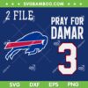 Buffalo Bills Damar Hamlin SVG PNG, Buffalo Is Hamlin Strong SVG, Buffalo Bills DXF EPS SVG PNG