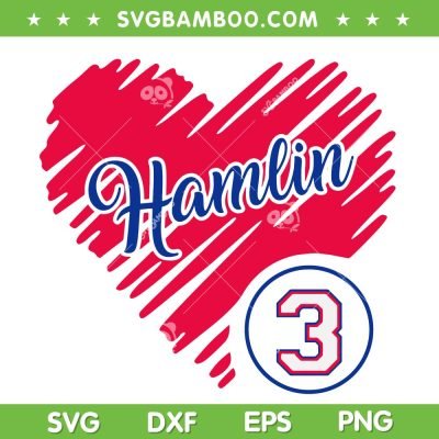 Damar Hamlin Heart SVG PNG, Love Buffalo Bills SVG, Damar Hamlin 3 DXF EPS SVG PNG Damar Hamlin Heart SVG PNG, Love Buffalo Bills SVG, Damar Hamlin 3 DXF EPS SVG PNG