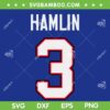 Damar Hamlin SVG PNG, Pray For Damar Hamlin SVG, Damar Hamlin 3 DXF EPS SVG PNG