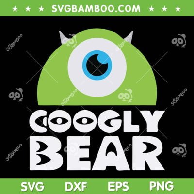 Disney Monster Inc Googly Bear SVG PNG, Mike Wazowski Googly Bear SVG, Monster Inc DXF EPS SVG PNG Disney Monster Inc Googly Bear SVG PNG, Mike Wazowski Googly Bear SVG, Monster Inc DXF EPS SVG PNG