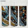Jacksonville Jaguars 20oz Skinny Tumbler Template PNG, NFL Jacksonville Jaguars Tumbler Wrap PNG, Football Tumbler Sublimation Design PNG Download