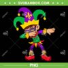 Kids Dabbing Mardi Gras PNG, Dabbing Boy Mardi Gras PNG, Happy Mardi Gras PNG
