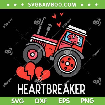 Kids Valentines Day Tractor Heartbreaker SVG PNG, Truck Toddler Boys Kids SVG, Heartbreaker DXF EPS SVG PNG Kids Valentines Day Tractor Heartbreaker SVG PNG, Truck Toddler Boys Kids SVG, Heartbreaker DXF EPS SVG PNG