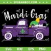 Mardi Gras Truck SVG PNG, Mardi Gras Old Truck SVG, Happy Mardi Gras Truck 2023 DXF EPS SVG PNG