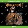 Megadeth So Far So Good So What PNG, Vintage 1988 Megadeth PNG, So Far So Good So What PNG