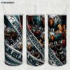 Philadelphia Eagles Tumbler Wrap PNG, NFL Logo Philadelphia Eagles Tumbler Template Sublimation, Sport Logo 20oz Skinny Tumbler PNG