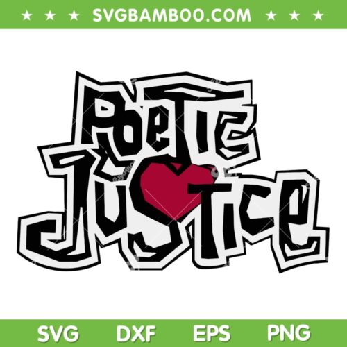 Poetic Justice SVG PNG, Old School HIPHOP SVG, I Love Old School Hip Hop DXF EPS SVG PNG