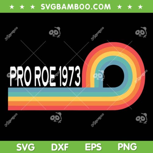 Retro Pro Roe 1973 SVG PNG, Pro Roe 1973 Vintage SVG, Womens Right DXF EPS SVG PNG