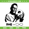 Rip Pele 2020 SVG PNG, Brazil Pele SVG, Pele 10 Brazil SVG, King Of Football DXF EPS SVG PNG