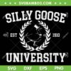 Silly Goose University SVG PNG, Black and White Silly Goose Meme SVG, Funny School Bird DXF EPS SVG PNG Silly Goose University SVG PNG, Black and White Silly Goose Meme SVG, Funny School Bird DXF EPS SVG PNG