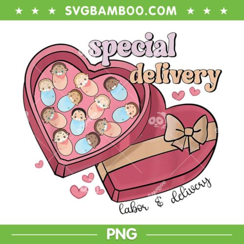 Special Delivery Labor And Delivery PNG, Nurse Valentine's Day 2023 PNG, Happy Valentines Day PNG