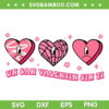 Un San Valentin Sinti SVG PNG, Bad Bunny Valentin Sin Ti SVG, Valentines Day DXF EPS SVG PNG