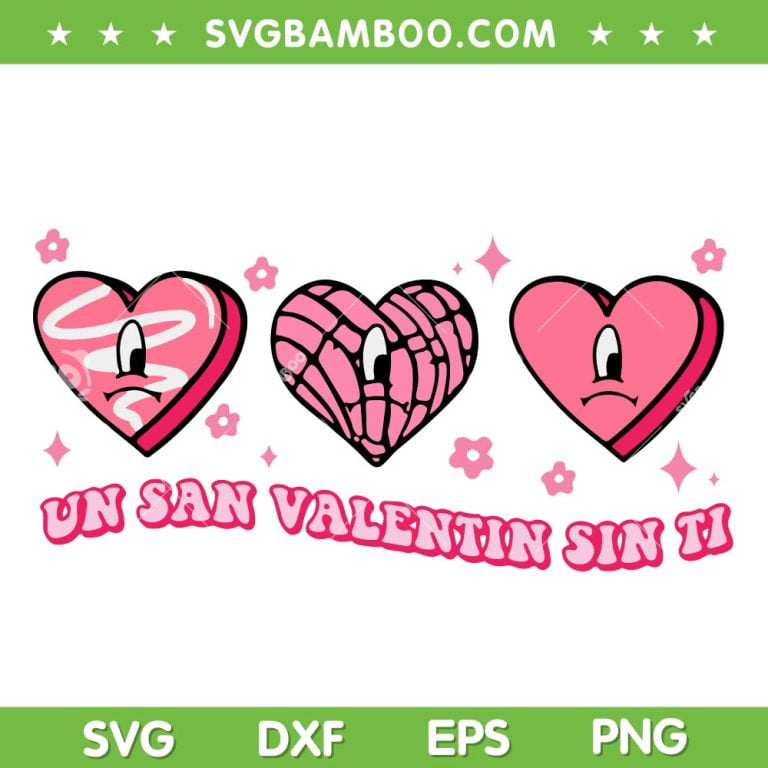 Valentine Bad Bunny SVG Bundle