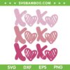 XOXO Hearts Valentine SVG PNG, XOXO Valentines Day SVG, Happy Valentines Day DXF EPS SVG PNG XOXO Hearts Valentine SVG PNG, XOXO Valentines Day SVG, Happy Valentines Day DXF EPS SVG PNG