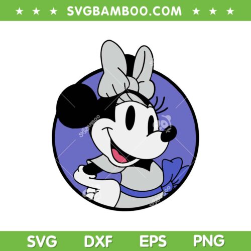 100 Years Of Wonder Minnie SVG PNG, Minnie Mouse 100 Years Of Wonder SVG, Disney 100 Years DXF EPS SVG PNG